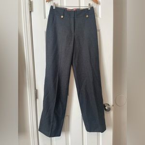 Ted Baker Women's Size 2 Wool Blend Straight Leg Pants 🐑 0177